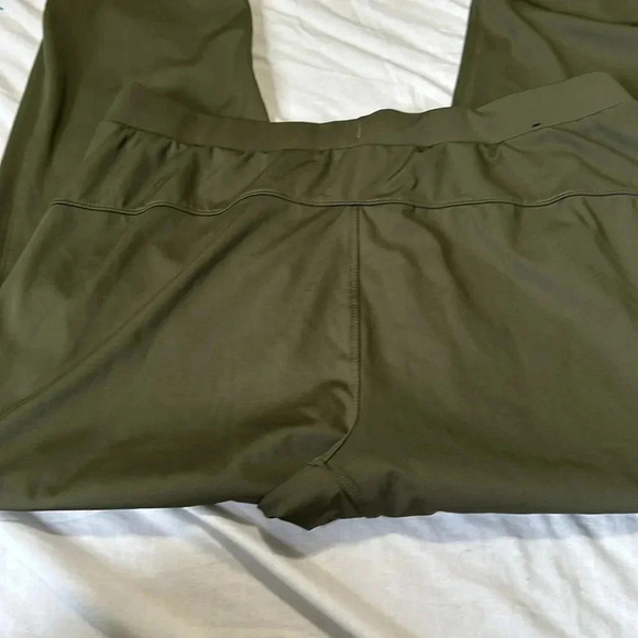 MONDETTA - WOMEN'S Medium - GREEN DRAWSTRING WAIST JOGGER PANTS - Picture 5 of 6